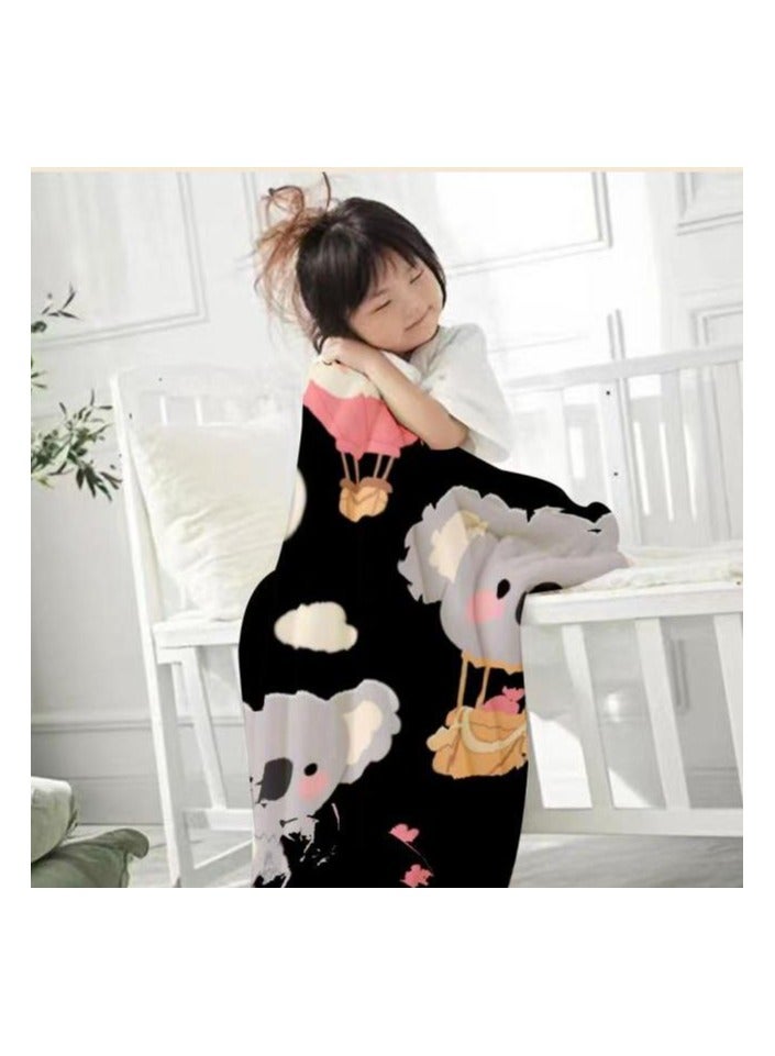 general Children's or student cartoon flannel thin blanket (warm and comfortable, suitable for sleep, games) 100cm*150cm - 851 - Image 3