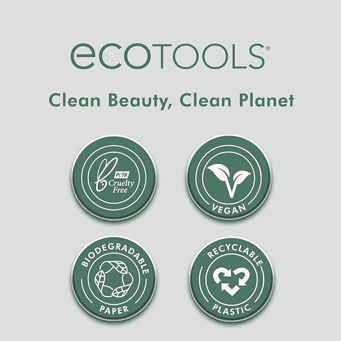 Ecotools Bath Pouf With Handle HardtoReach Cleansing Sponge EcoPouf Bath Brush Assorted Colors