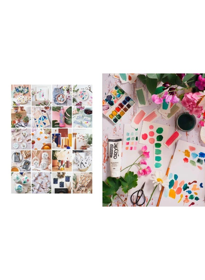 Paint, Make and Create: A Creative Guide with 25 Painting and Craft Projects  - Image 2