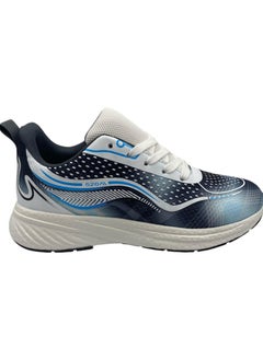 blue and white/silver