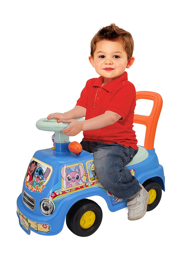 Kiddieland | Lights N Sounds Stitch Adventure Ride On - Image 3