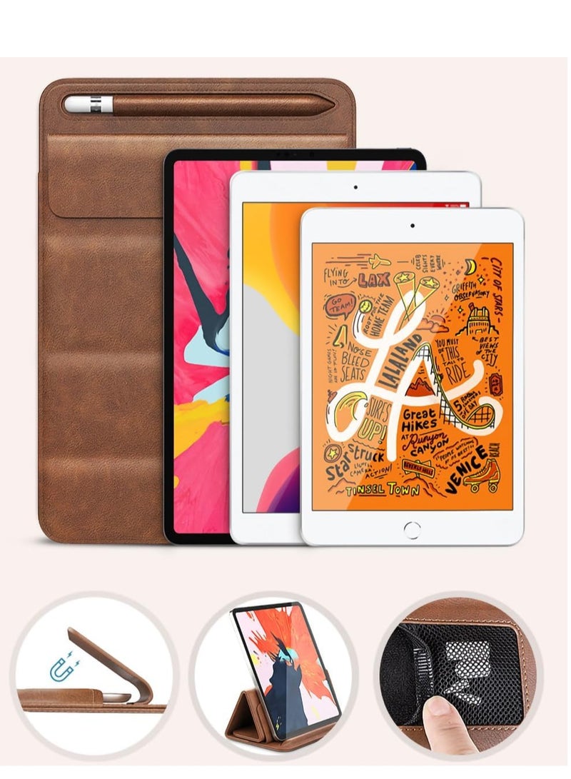 SYOSI Applicable to Ipad 9.7/10.2/10.5/11 Inch Protective Cover Bracket Apple Tablet Case, Ultra-Thin Magnetic Suction Liner Bag  - Image 2