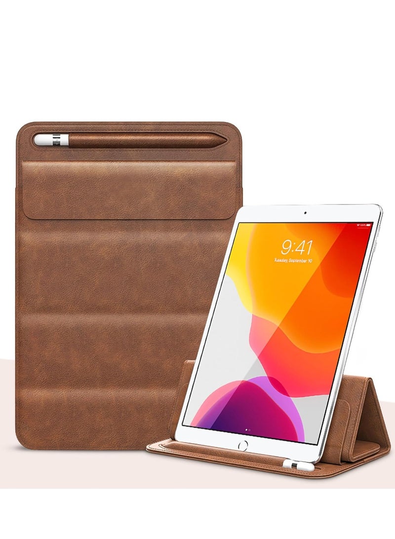 SYOSI Applicable to Ipad 9.7/10.2/10.5/11 Inch Protective Cover Bracket Apple Tablet Case, Ultra-Thin Magnetic Suction Liner Bag  - Image 1