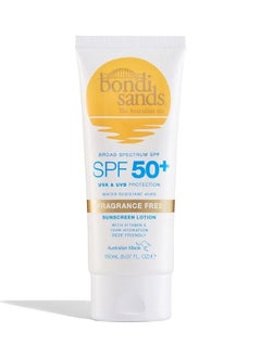 BONDI SANDS Bondi Sands Sunscreen Lotion SPF50 Fragrance Free 150 ml  - Image 1