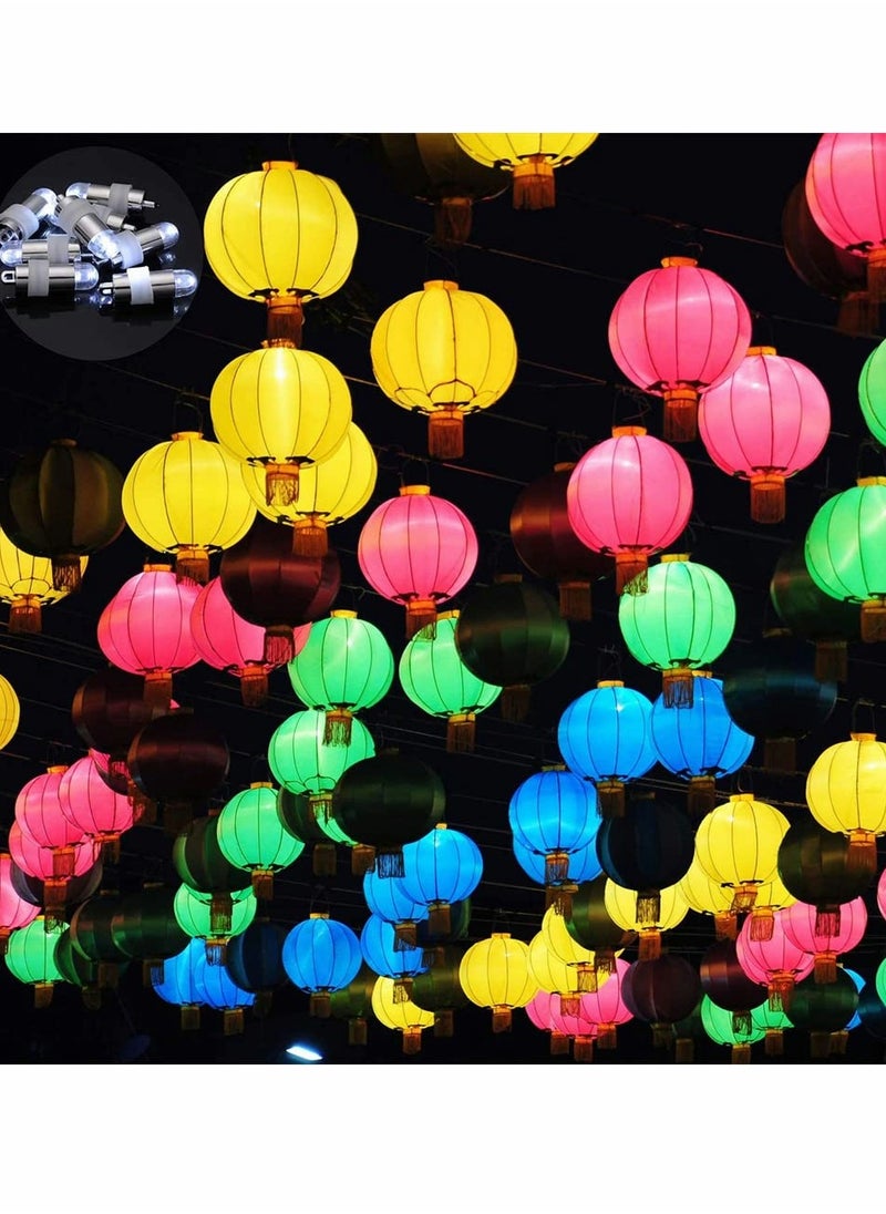 SYOSI - 40 Pcs White LED Balloon Lights, Long Standby Time Waterproof Mini Light for Paper Lantern Balloon Indoor Outdoor Party Event Fun Birthday Party Wedding Decorations - Image 1