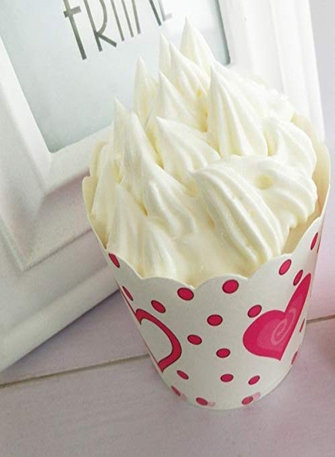 APSAMBR®-50pcs Random Colorful Premium Greaseproof Cupcake Paper Liners No Muffin Pan Needed Cupcakes Papers - Image 2