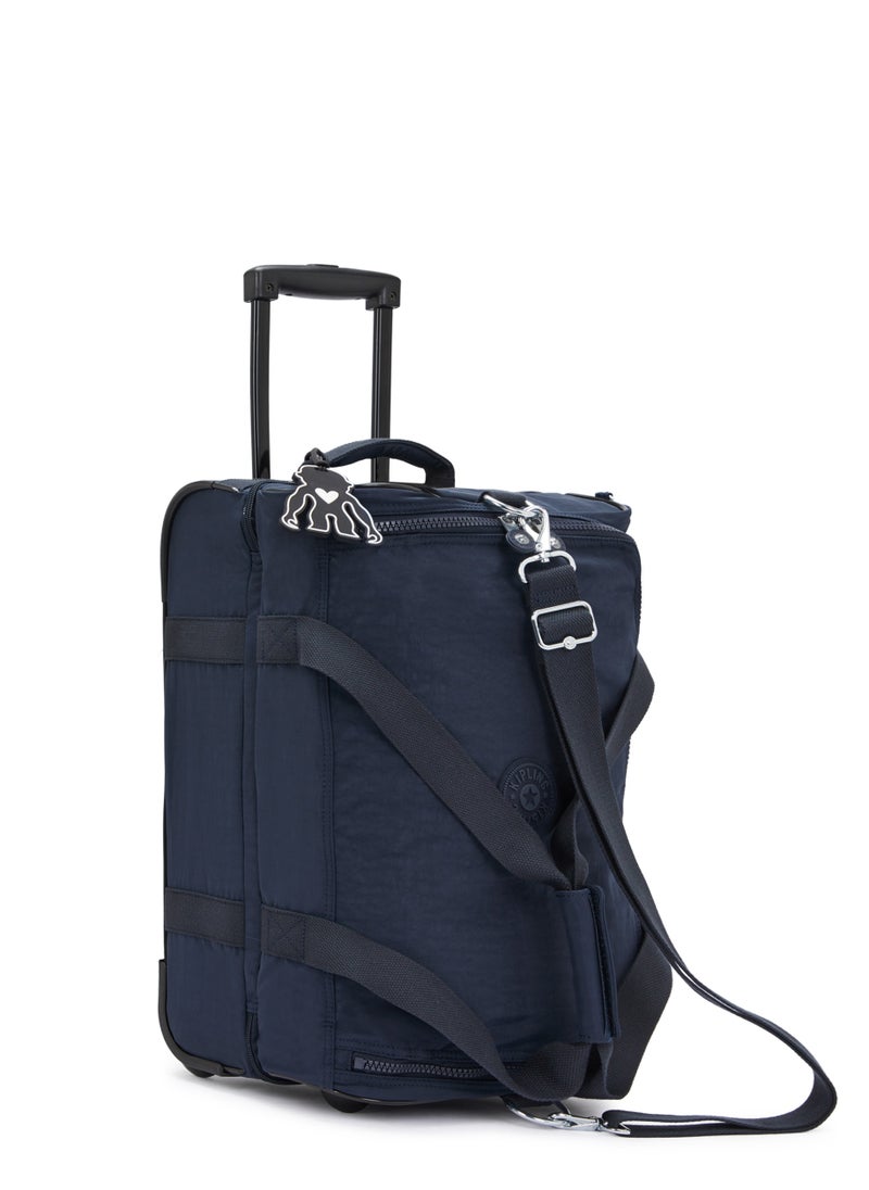 kipling Basic Teagan US Small Cabin Wheeled Duffle 54cm/21incehs, 2.60kg, 39L, Blue Bleu  - Image 2