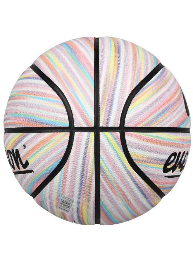 Evervon Basketball, Adult Compeion Training, Indoor And Outdoor Use, Wear-resistant, Size 7 Non-slip Pu Basketball, Ebp7-012 - Image 4