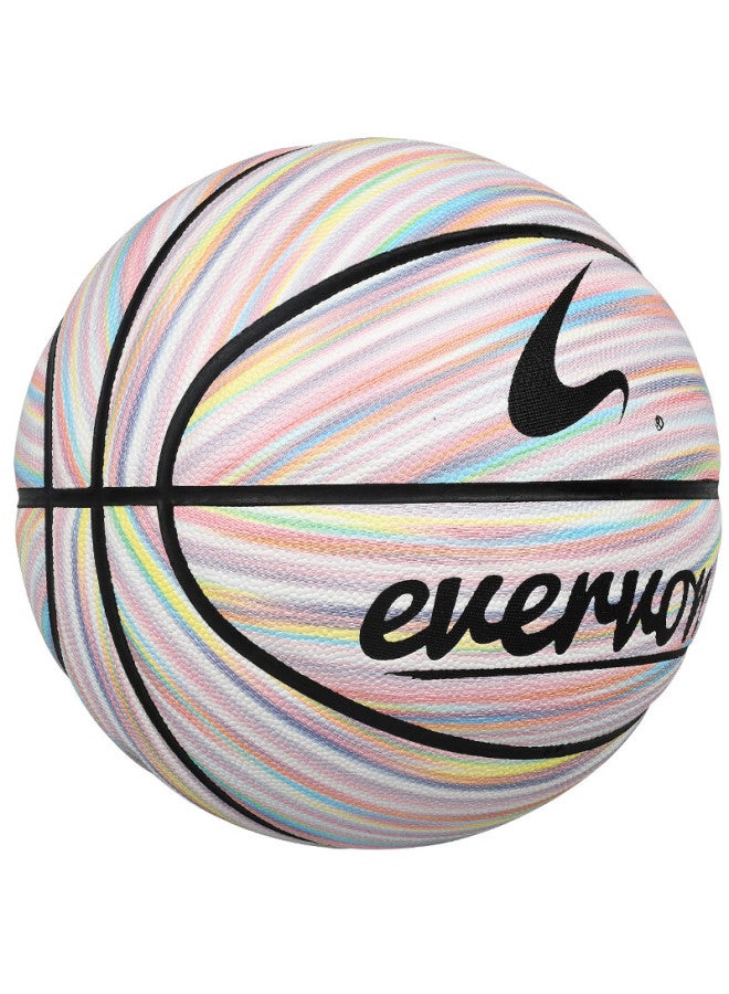 Evervon Basketball, Adult Compeion Training, Indoor And Outdoor Use, Wear-resistant, Size 7 Non-slip Pu Basketball, Ebp7-012 - Image 1