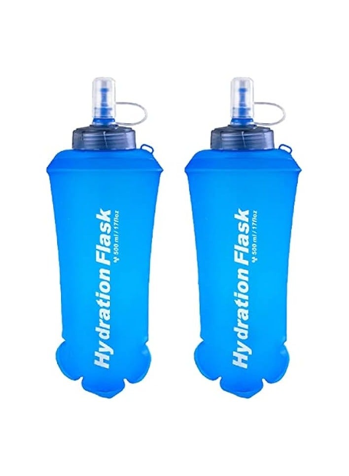Green Tiger Running Hydration Bladder BPA-Free Water Reservoir Bag TPU Soft Flask Bottles Collapsible for Backpack Pack Outdoor Hiking Camping Cycling - Image 1