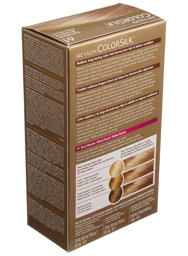 Revlon Colorsilk Haircolor, Dark Blonde, 10 Ounces (Pack of 3)
