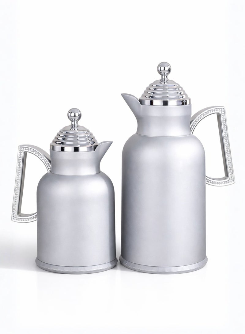 Red Home Vacuum Flask Set 1000ml to 600ml FC6006H - Image 1