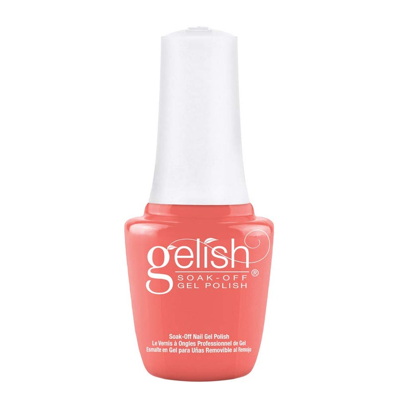 Gelish MINI Gel Nail Polish - 9mL TPO-Free Long-Lasting Soak Off, Vibrant Color, Professional Quality, High Shine, Chip-Resistant (Mango-Round With Me) - Image 1