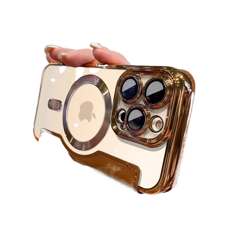 MagSafe Case, Champagne Gold TPU, Shockproof Cover for iPhone 17 / 17 Air / 17 Pro / 17 Pro Max - Veloris - Image 1