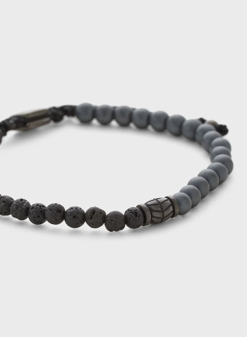 FOSSIL Beaded Adjustable Bracelet