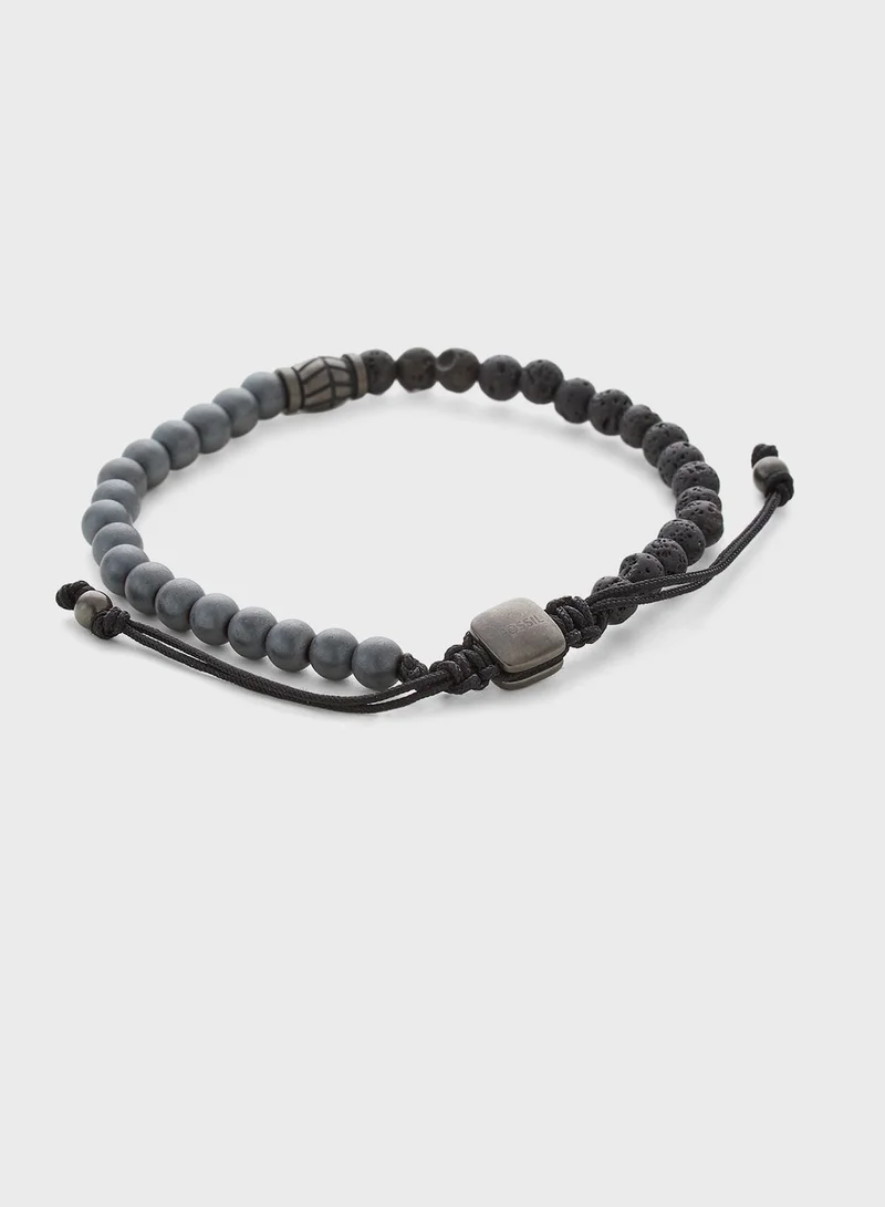 FOSSIL Beaded Adjustable Bracelet