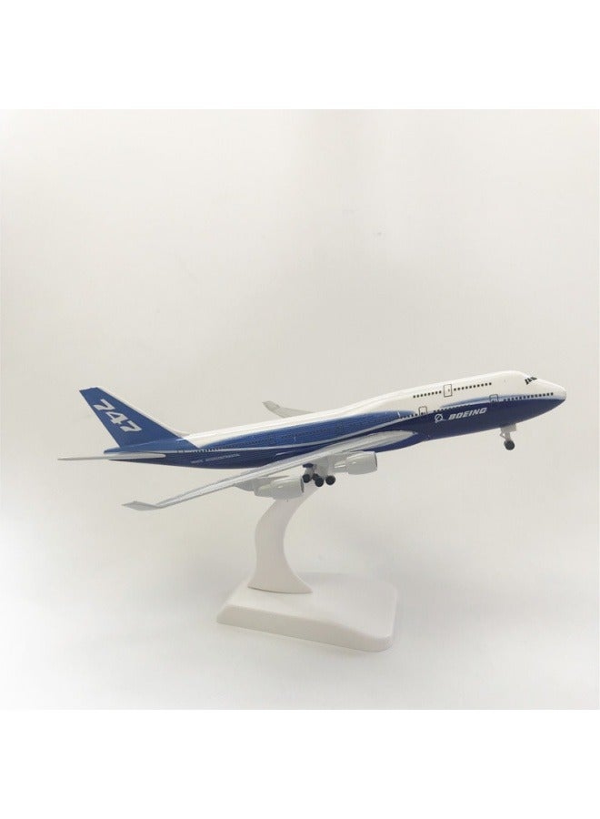 general 20cm Alloy Aircraft Tabletop Display Model 1:200 Scale 747 Original Model Model Ornaments, Toys, Decorations, Gifts - Image 1