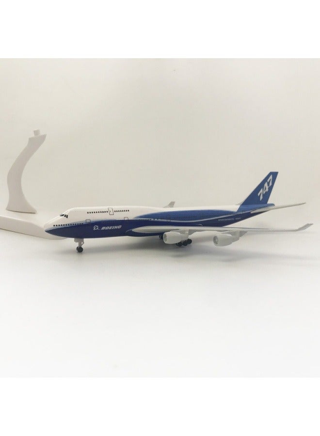 general 20cm Alloy Aircraft Tabletop Display Model 1:200 Scale 747 Original Model Model Ornaments, Toys, Decorations, Gifts - Image 2