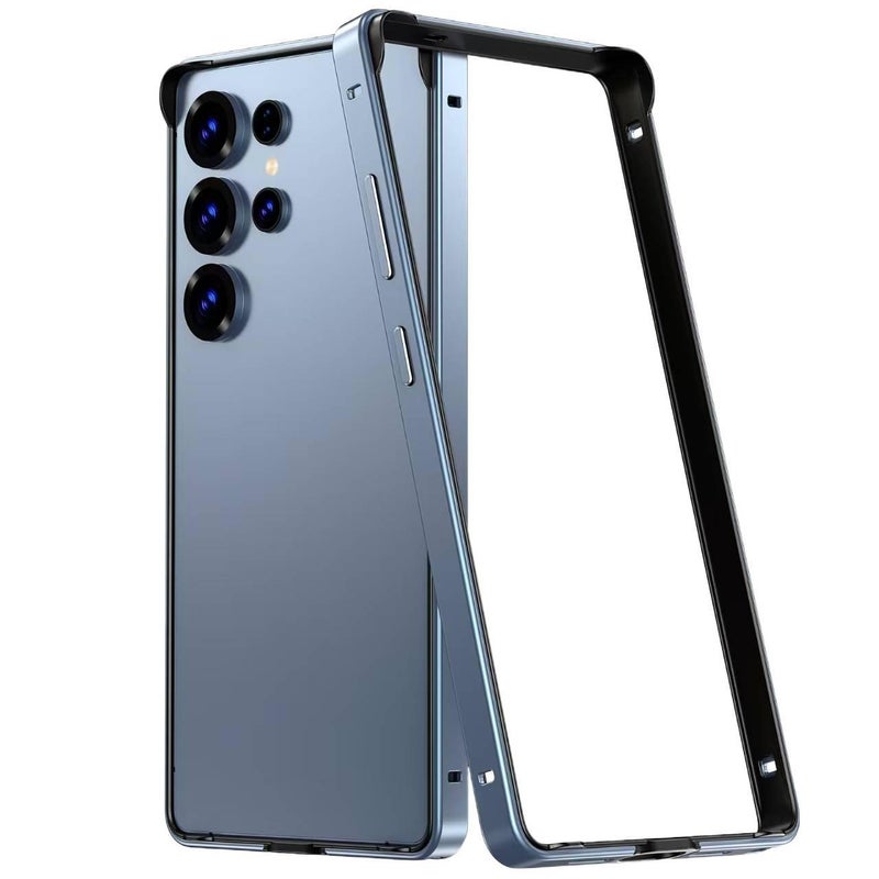 غطاء واقي | Gold | Metal | حماية من السقوط | مقاوم للخدش | مقاوم للصدمات لـ Samsung S26 Ultra / Samsung S26 - Image 1