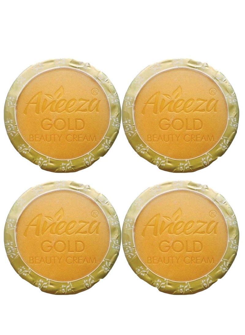 Aneeza Gold Beauty Cream Pack of Four each 20g