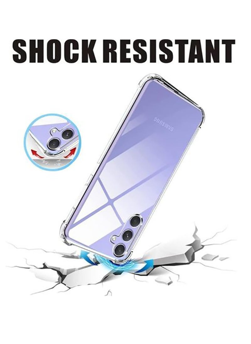 ماركة غير محددة - جراب شفاف ومضاد للصدمات لهاتف سامسونج ايه 15 Samsung Galaxy A15 - Image 1