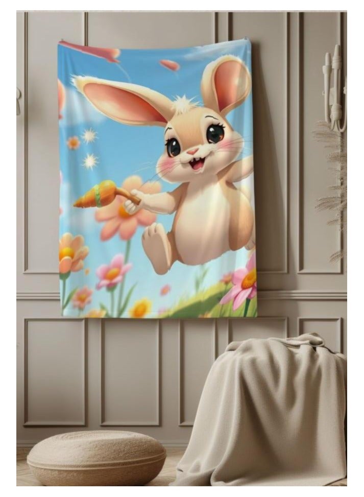 general Children's or student cartoon flannel thin blanket (warm and comfortable, suitable for sleep, games) 100cm*150cm - 969 - Image 3