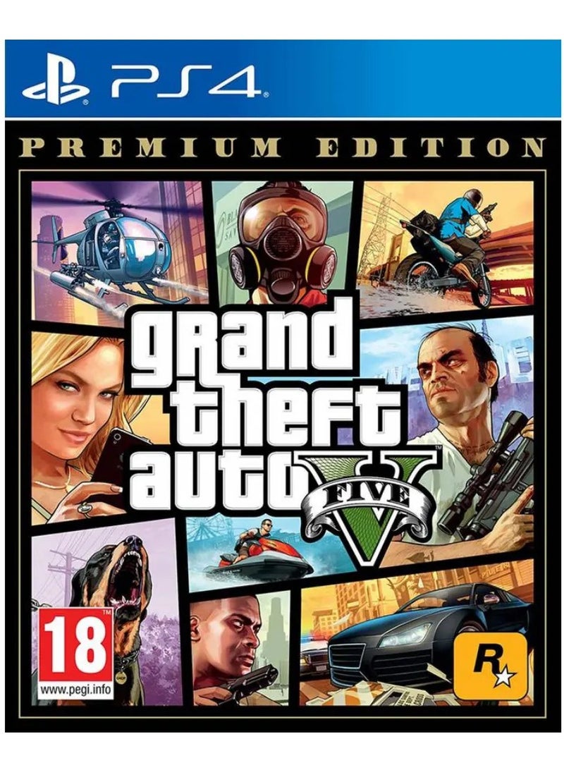 PlayStation Grand Theft Auto V: Premium Edition - PlayStation 4 (PS4) 