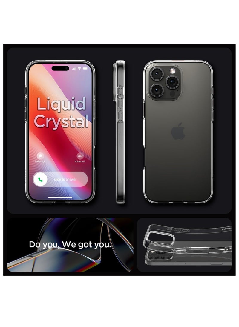 Waldic - Apple iphone 16 Pro Max Silicone Protective Back Case Cover For Apple iphone 16 Pro Max - Clear - Image 1