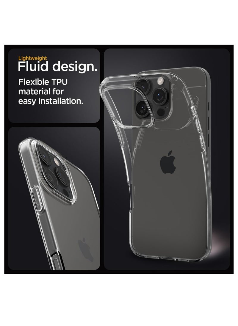 Waldic - Apple iphone 16 Pro Max Silicone Protective Back Case Cover For Apple iphone 16 Pro Max - Clear - Image 1