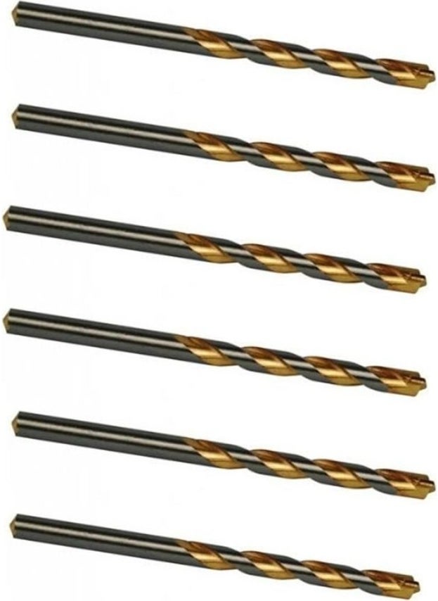 TOMAX Gold Drill Bit Set (6 Sizes) 