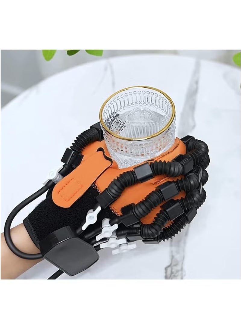 قفازات روبوتية لإعادة التأهيل، دعامة الأصابع، معدات تدريب إعادة تأهيل الشلل النصفي الناتج عن السكتة الدماغية، قفازات إعادة تأهيل الأصابع لوظيفة اليد - Image 5