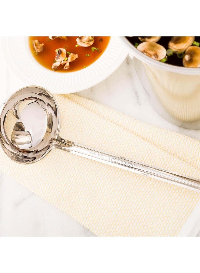 Restaurantware Met Lux 12 Ounce Portion Ladle, 1 Multipurpose Portion Serving Spoon - Does Not Corrode, Dishwashable, Stainless Steel Portion Control Serving Utensil, Premium - Image 3