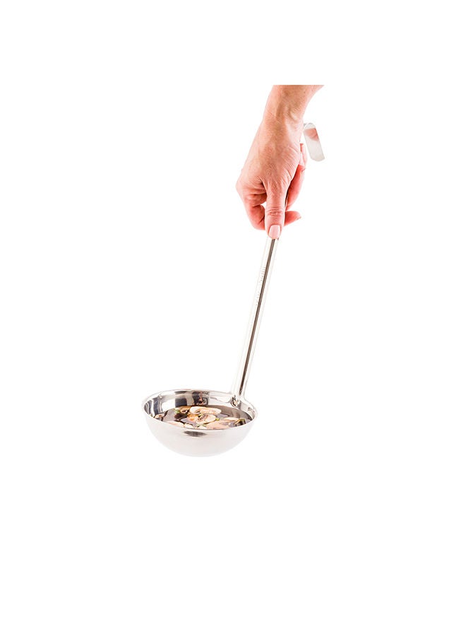 Restaurantware Met Lux 12 Ounce Portion Ladle, 1 Multipurpose Portion Serving Spoon - Does Not Corrode, Dishwashable, Stainless Steel Portion Control Serving Utensil, Premium - Image 5