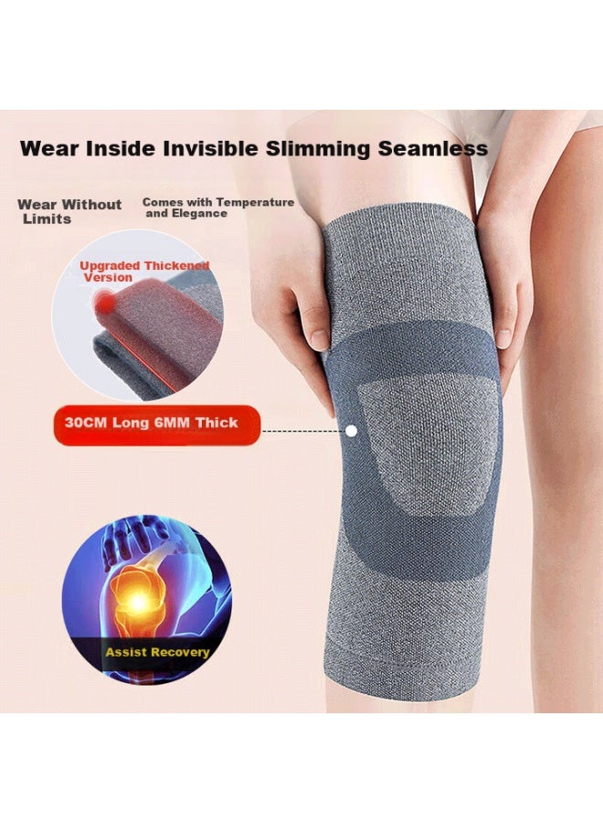 Propard Self-heating Knee Brace, Warm For Cold Legs, For Men And Women, Arthritis, Middle-aged And Elderly, Autumn-specific Knee Protector - Image 4