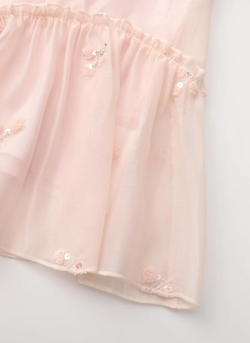 Balabala light pink Kids Girls Woven one-piece dress for Women | Best Price UAE