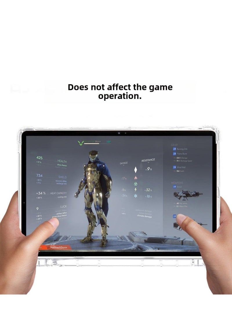 IAF Universal Samsung Galaxy Tab S9 Ultra 14.6-inch 2023, shockproof and impact-resistant, plastic protection, lightweight and yellowing resistant, also suitable for S8 Ultra 14.6 universal (transparent) - Image 4