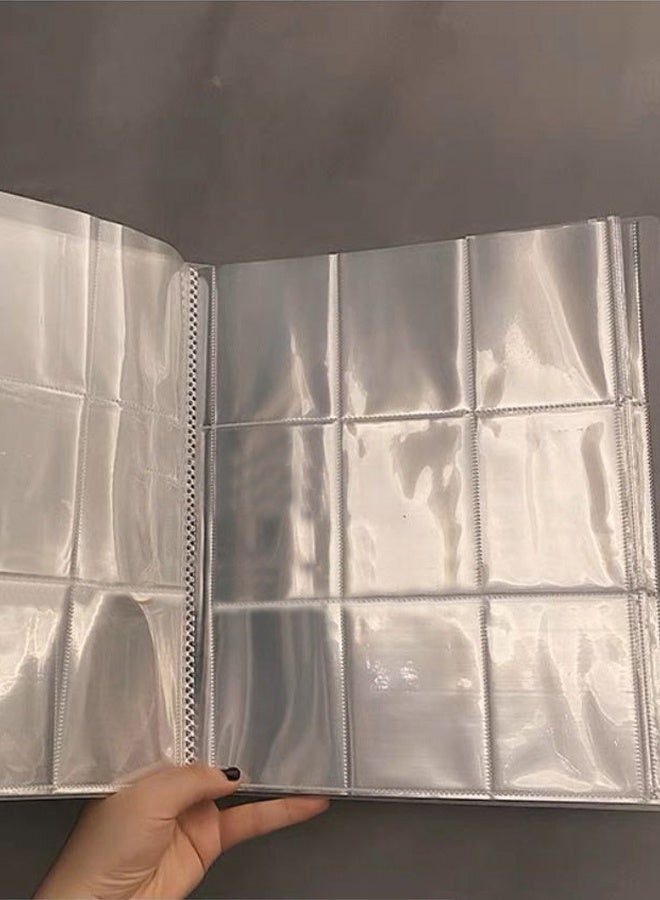 DUNISO Transparent Jewelry Storage Book, Portable Travel Jewelry Organizer,  PVC Anti Oxidation Dust Prevention Jewelry Storage Album for Earrings, Rings, Necklaces, Bracelet, Necklace, Bracelets and Stud(288 Grids) - Image 5