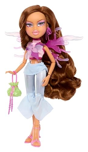 BRATZ دمية ياسمين القابلة للجمع من براتز فاشن بيكسيز مع أزياء وإكسسوارات حقيقية - Image 4