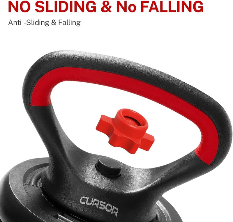 Dumbbells 6 in 1 Multi task Adjustable on Weighted Ball and Olympic Bars Push Up Training Ideal for Free Weight Exercise Fitness and Home Workout Unisex - Image 4