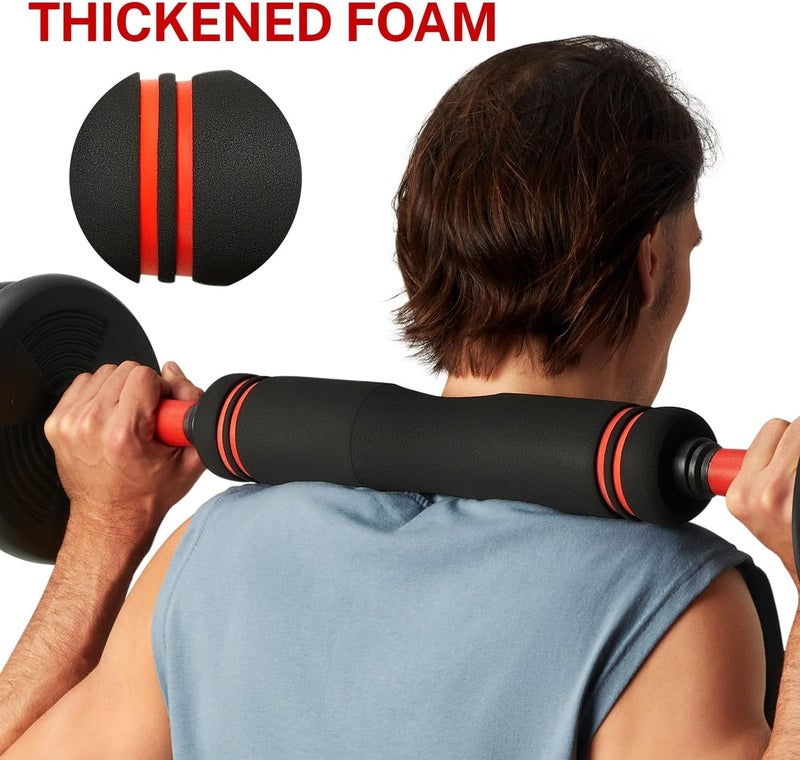 Dumbbells 6 in 1 Multi task Adjustable on Weighted Ball and Olympic Bars Push Up Training Ideal for Free Weight Exercise Fitness and Home Workout Unisex - Image 2