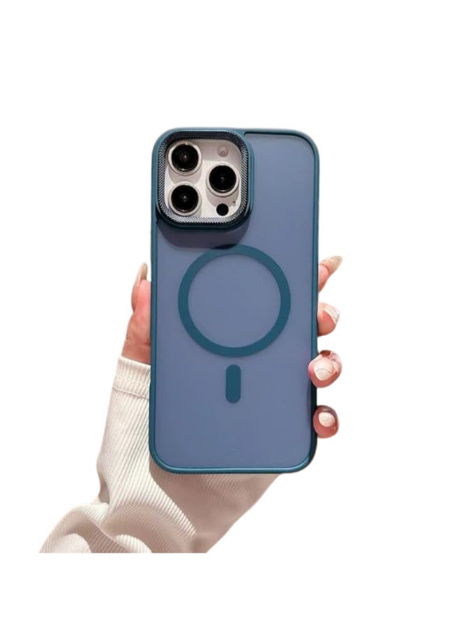 Eco Case for iPhone 13 Case Magnetic Translucent Matte Phone Cases [Compatible with MagSafe] Thin Slim Fit Shockproof Bumper Hard Protective Cover for Women Men Girls  - Image 1