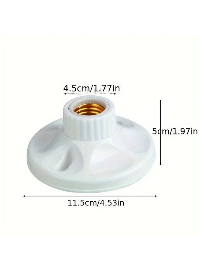 3pcs E27 Lamp Holder Ceramic Bulb Socket High Temperature Resistant - Image 3
