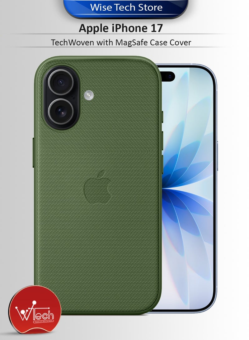 Wtech Apple iPhone 17 5G 2025 TechWoven with MagSafe Case Cover (MCMPMN) - Green - Image 1