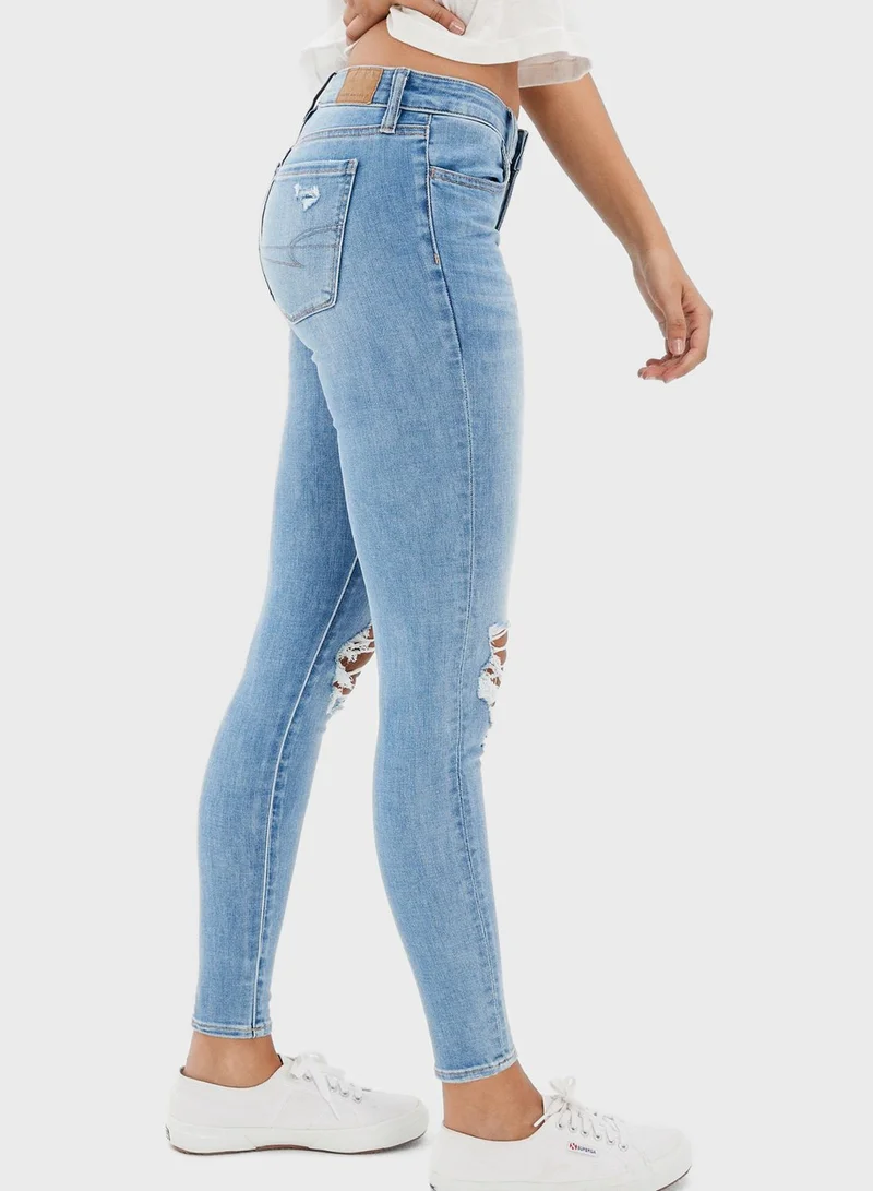American Eagle Ripped Jeggings