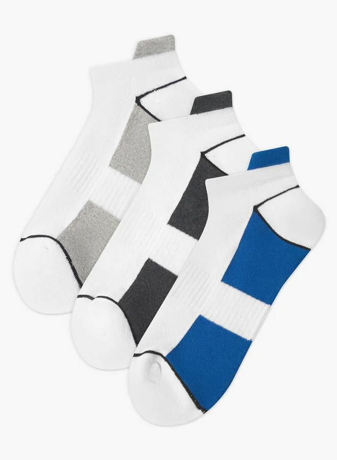 سبلاش فيڤ Men Socks Ankle Length - Set of 3