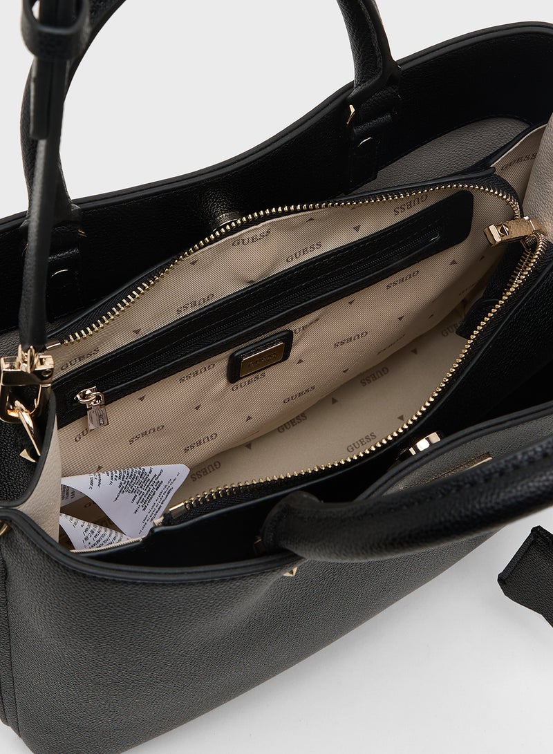 GUESS Meridian II Girlfriend Satchel  - Image 5
