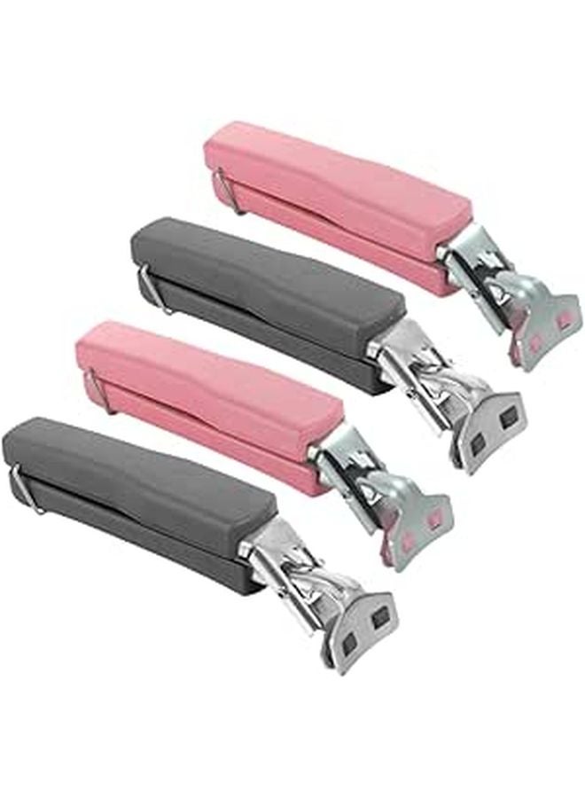 Stainless Steel Hot Plate Gripper Set of 4 Anti Scald Bowl Clip for Outdoor Camping Kitchen Use - Image 1