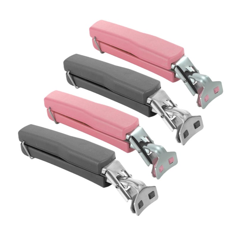 Stainless Steel Hot Plate Gripper Set of 4 Anti Scald Bowl Clip for Outdoor Camping Kitchen Use - Image 2