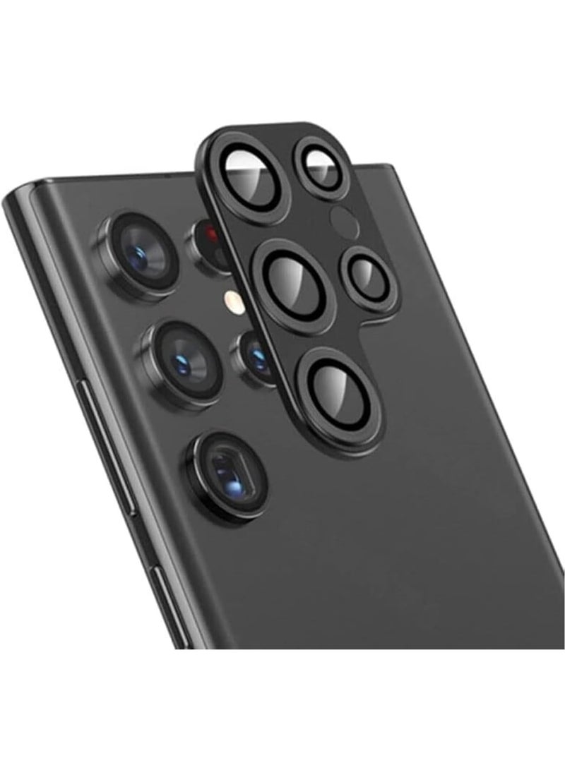 ELTRAZONE For Samsung Galaxy S23 Ultra Camera Lens Protective Screen (Black) - Image 1