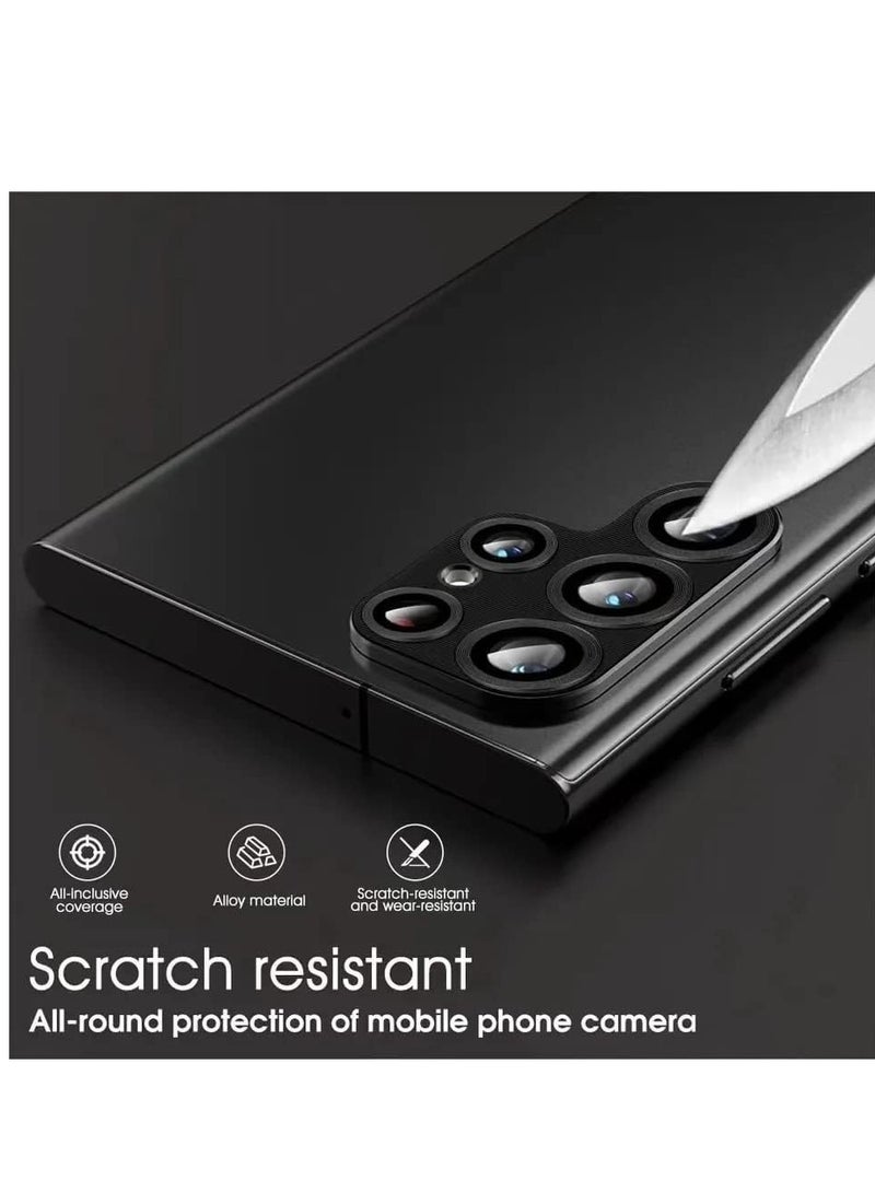 ELTRAZONE For Samsung Galaxy S23 Ultra Camera Lens Protective Screen (Black) - Image 4